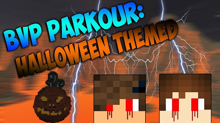 BvP Parkour Halloween Themed Map for Minecraft Logo